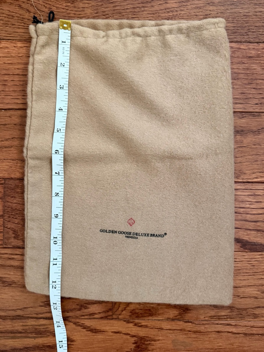 Golden Goose Tan Drawstring Dust Bag - Picture 1 of 4